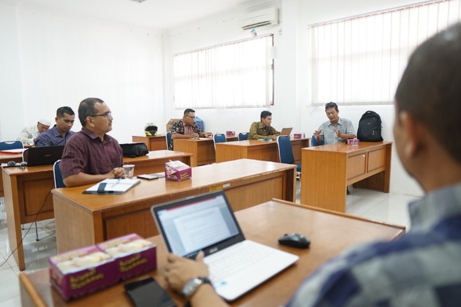 Kegiatan sosialisasi Sistem Informasi Jaminan Mutu (SIJAMIN) Program Studi Pendidikan Kimia Universitas Malikussaleh di Kantor LP3M tahun 2024